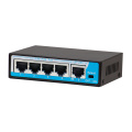 mini 4 puertos 100M 250m extienden el conmutador PoE Ethernet de largo alcance